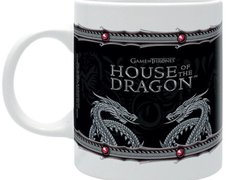 Cana ceramica licenta House of the Dragon - Silver Dragon 320ml